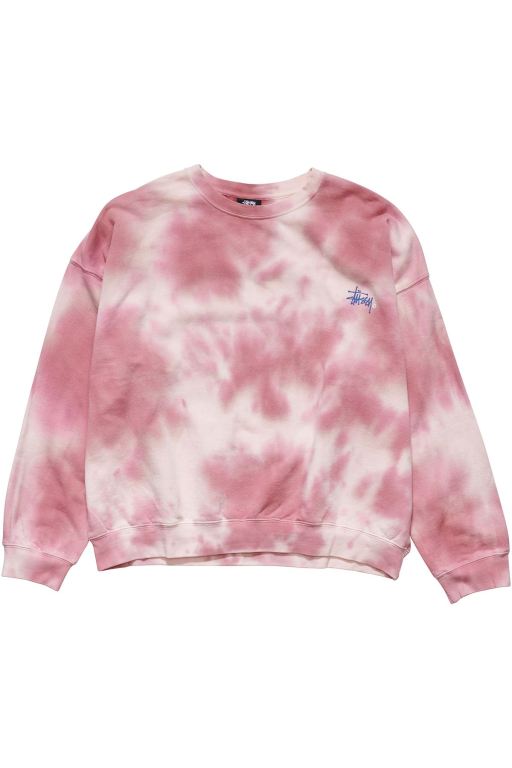 Stussy Womens Marble Crew Leisure Sets Pink - XHTYO6071